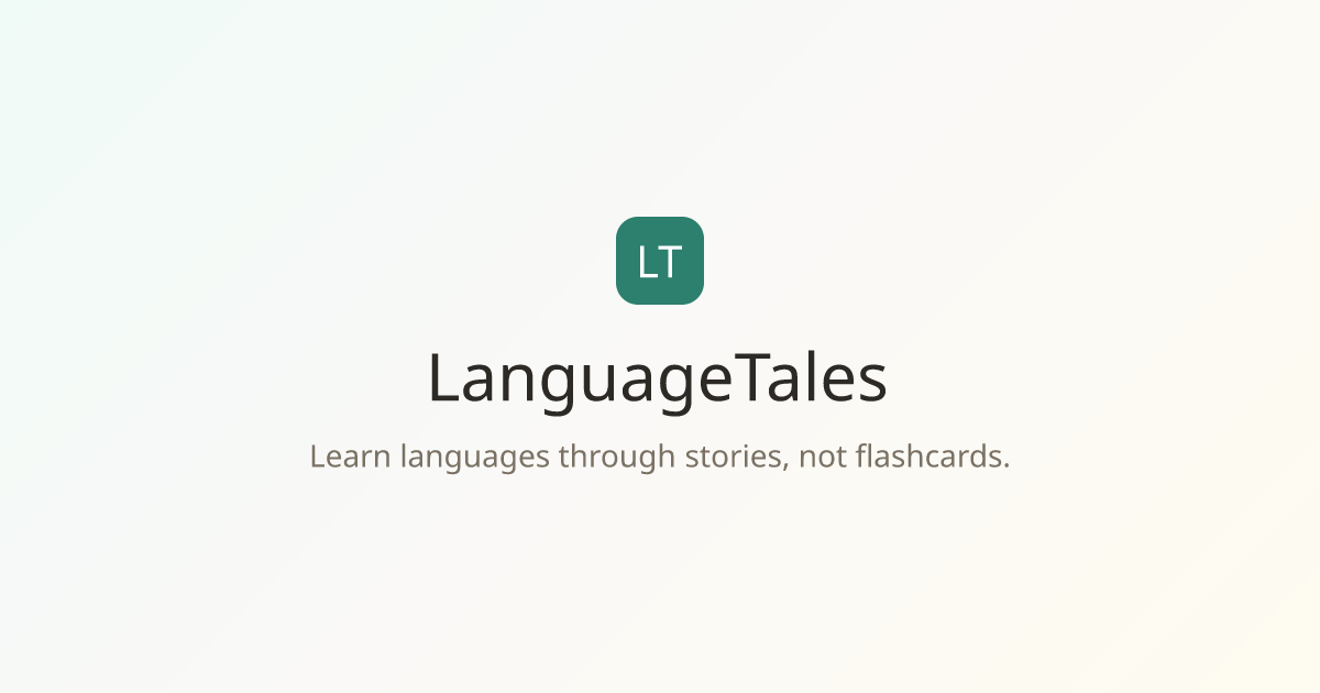 Preview image published by languagetales.com